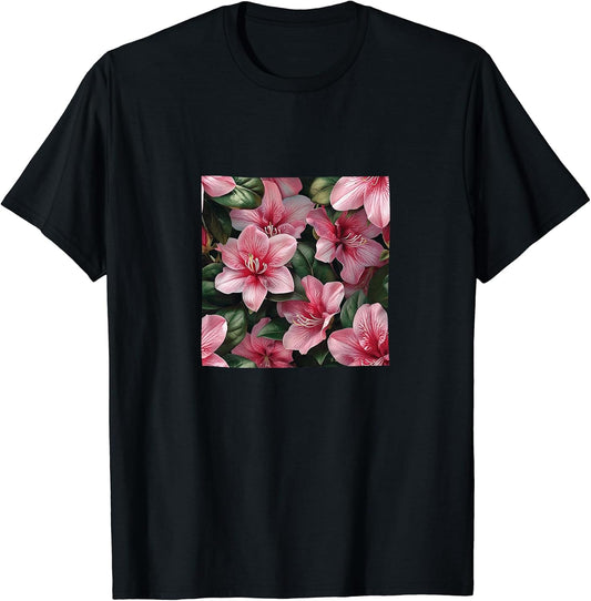 Azalea Flower Pattern Merch