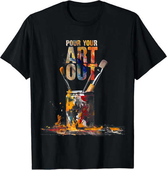 Artist Art Make Art Painter Teacher Artsy Gift T-Shirt