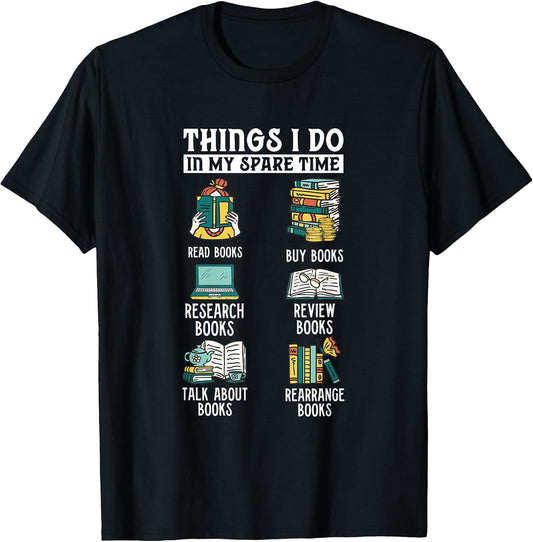 Bookish Reading Addict Spare Time Gifts