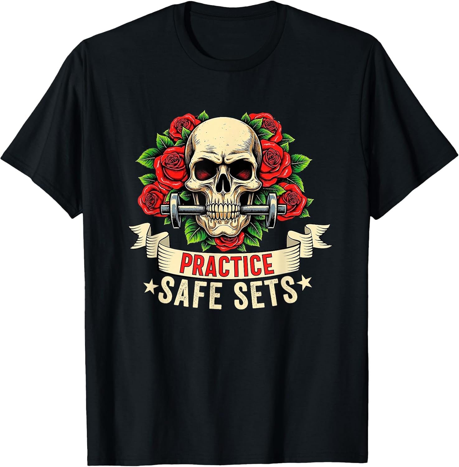 Practice Safe Sets Funny Gym Merch