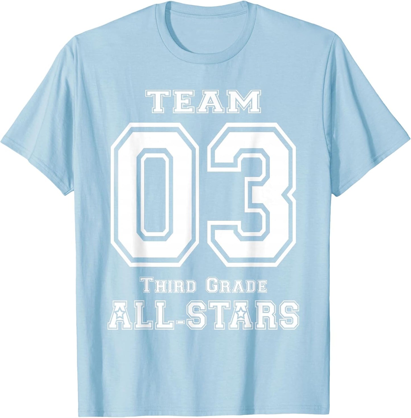 Team 3rd Grade All-Stars Sport Jersey T-Shirt