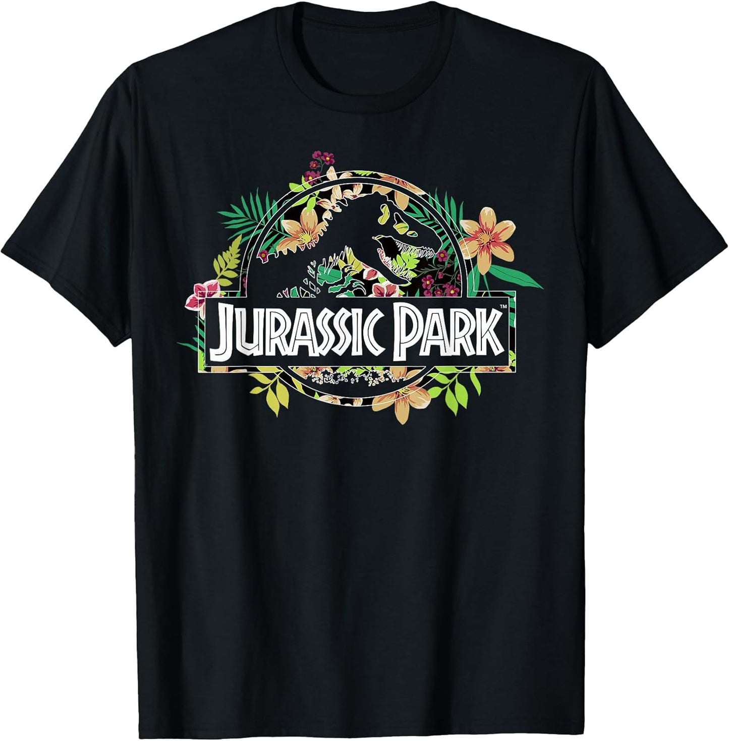 Floral Tropical Fossil Logo Graphic T-Shirt T-Shirt