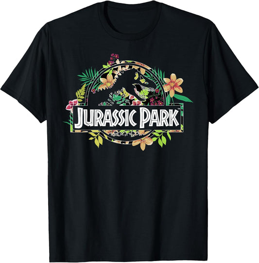Floral Tropical Fossil Logo Graphic T-Shirt T-Shirt