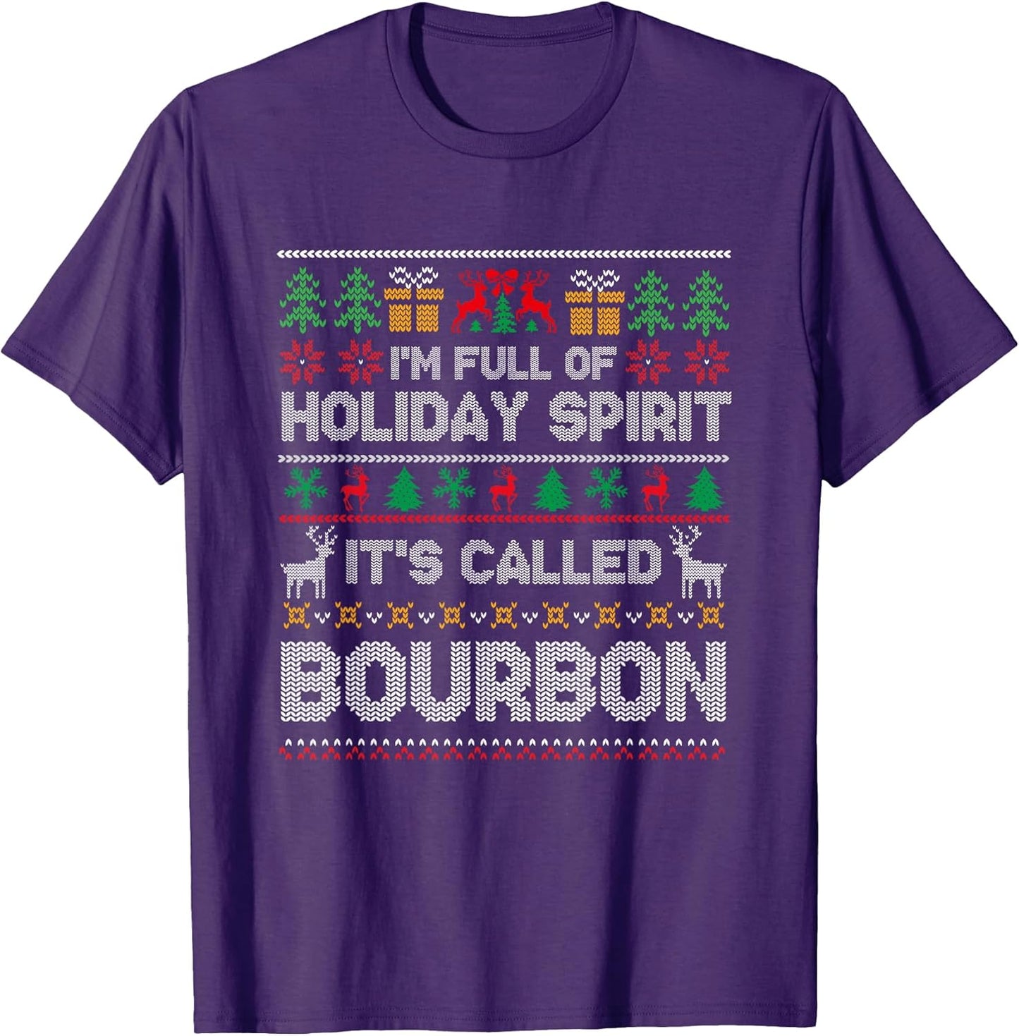 Im Full Of Holiday Spirit It's Called Bourbon Wine