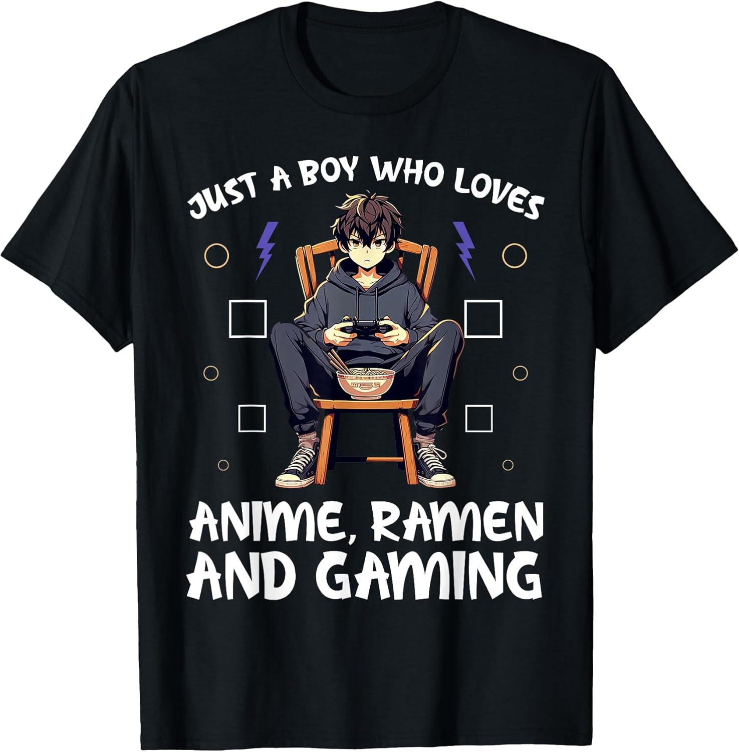 Japanese Ramen Noodles Kawaii Anime Gamer Gaming