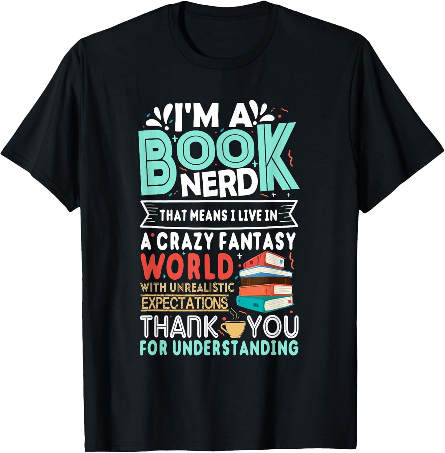 I Love Books Humor Apparel Collection
