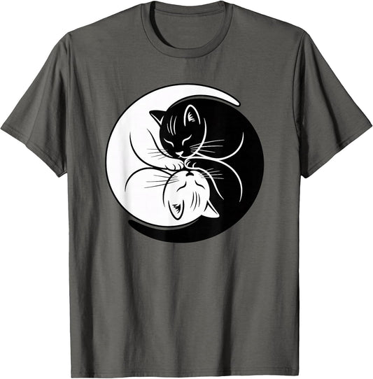 Cute Yin Yang Cat Lover Designs