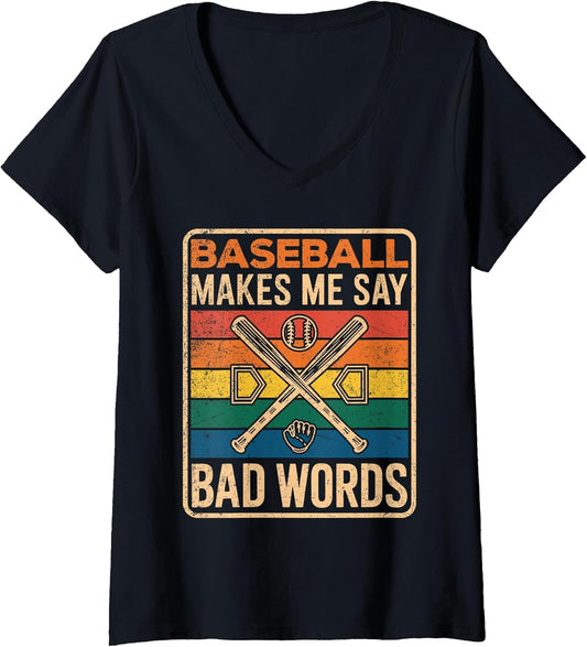 Retro Baseball Player Humor Merch.