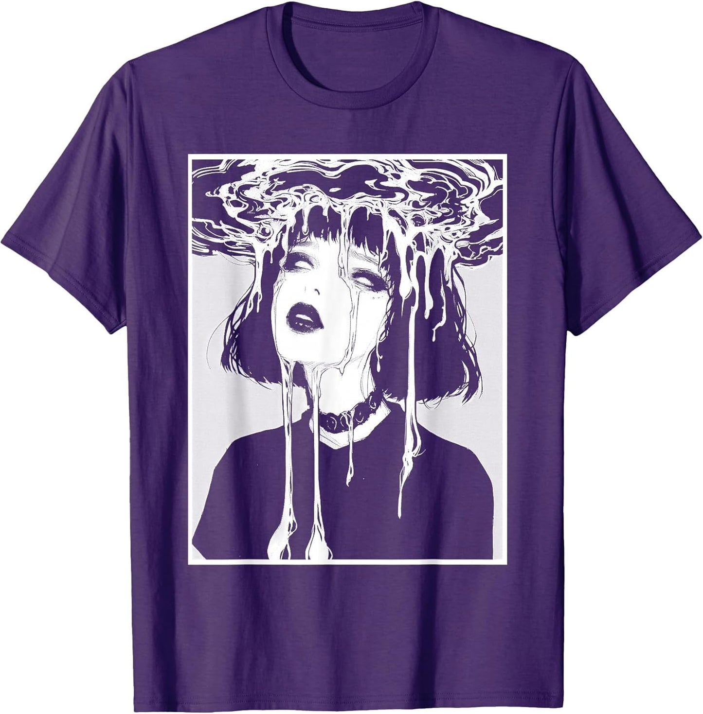 Ghoul Girl | Trippy Horror Creepy Goth Grunge Edgy Harajuku T-Shirt