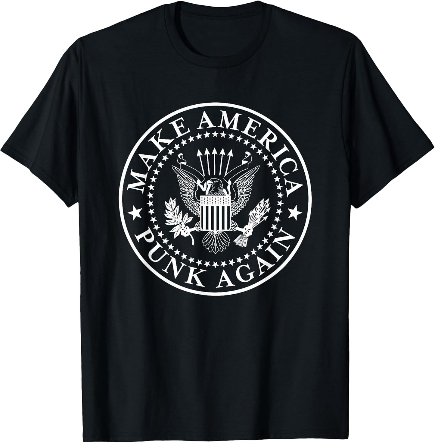 Make America Punk Again Vintage Punk Rock 80s T-Shirt