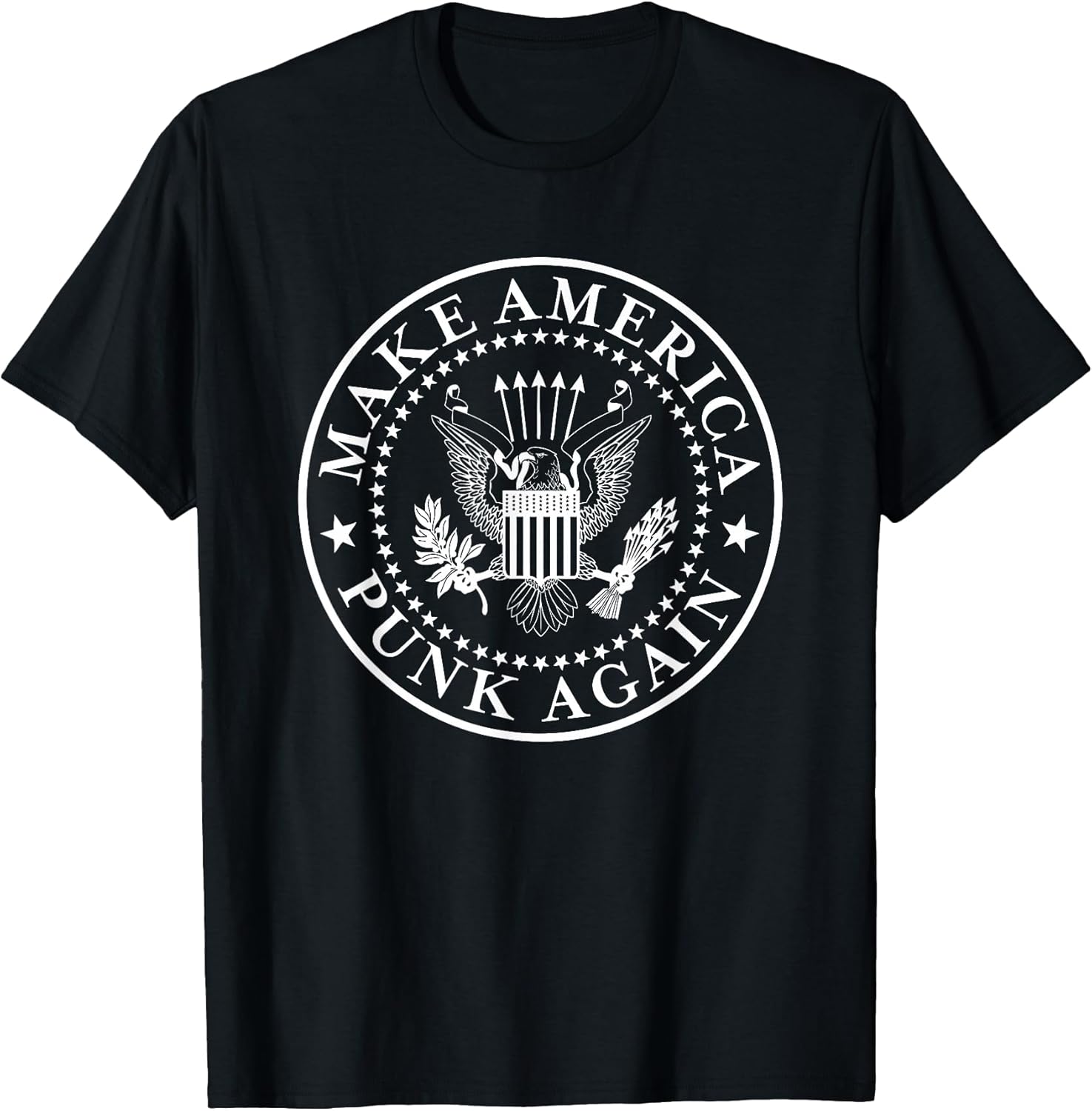 Make America Punk Again Vintage Punk Rock 80s T-Shirt