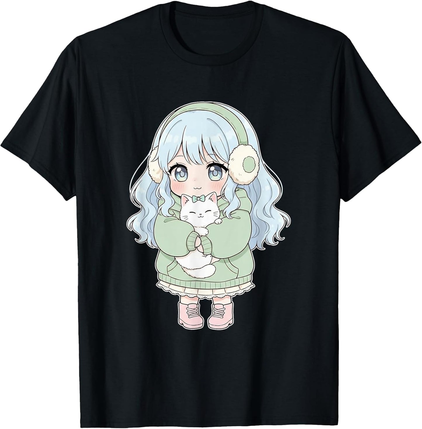 Anime Merch Cats Kawaii Otaku Manga Gifts Girls