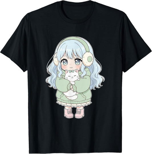 Anime Merch Cats Kawaii Otaku Manga Gifts Girls