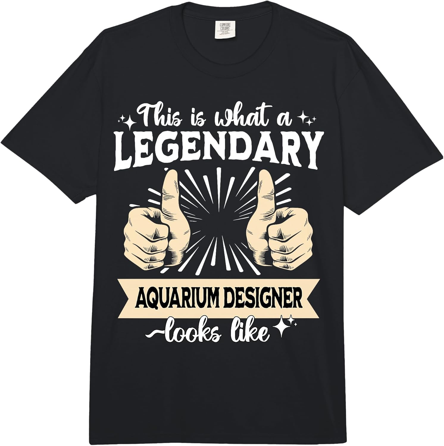 Legendary Aquarium Designer Comfort Colors Adult Heavyweight T-Shirt