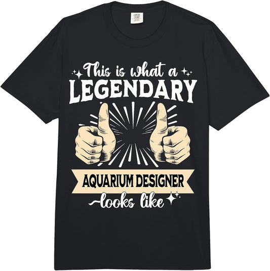 Legendary Aquarium Designer Comfort Colors Adult Heavyweight T-Shirt
