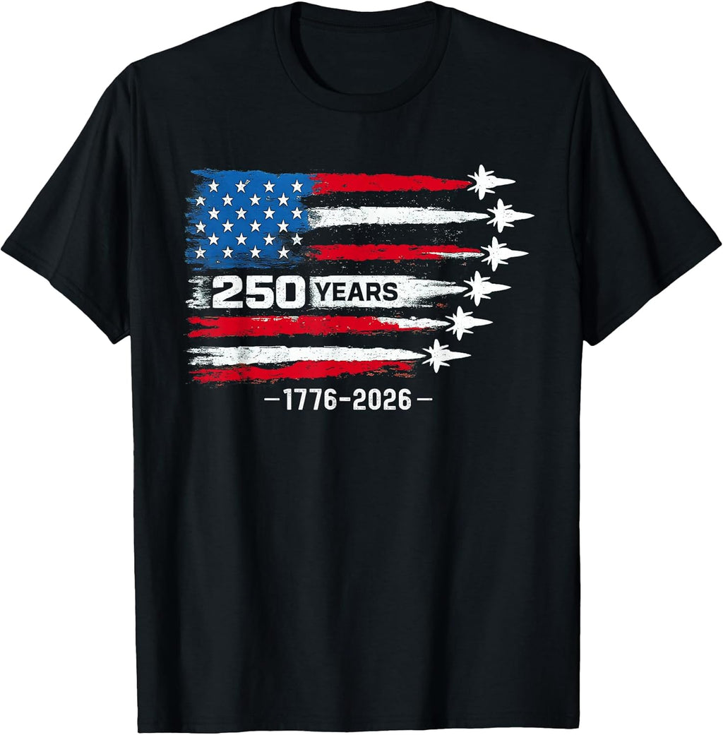 250 Anniversary USA 250th American 250 Years 4th July 2026 T-Shirt