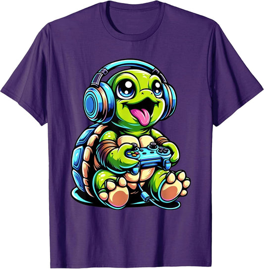 Funny Turtle Gamer Video Game Apparel