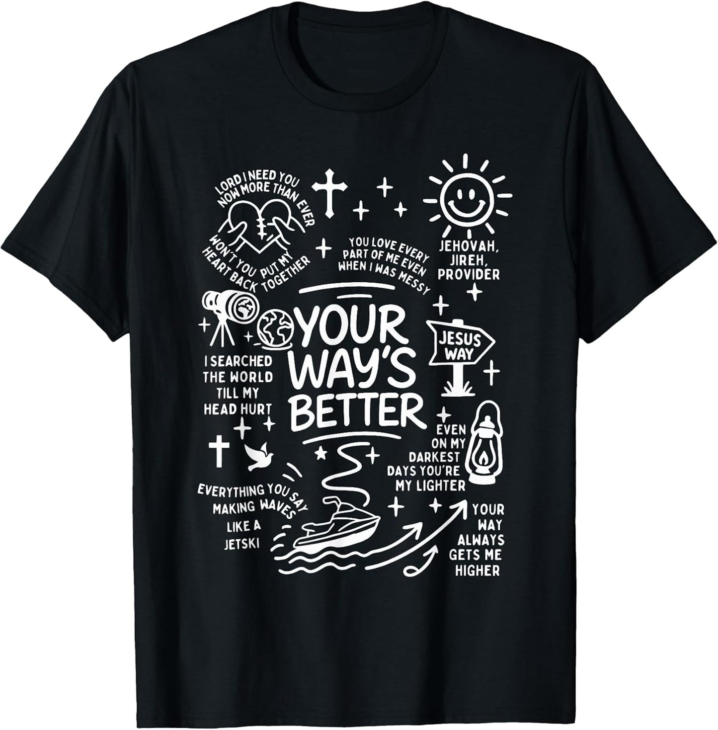 Your Way's Better Christian Quote Jesus Faith.