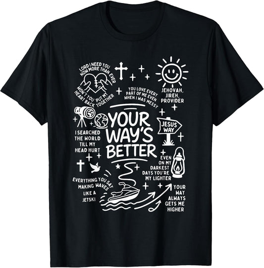 Your Way's Better Christian Quote Jesus Faith.