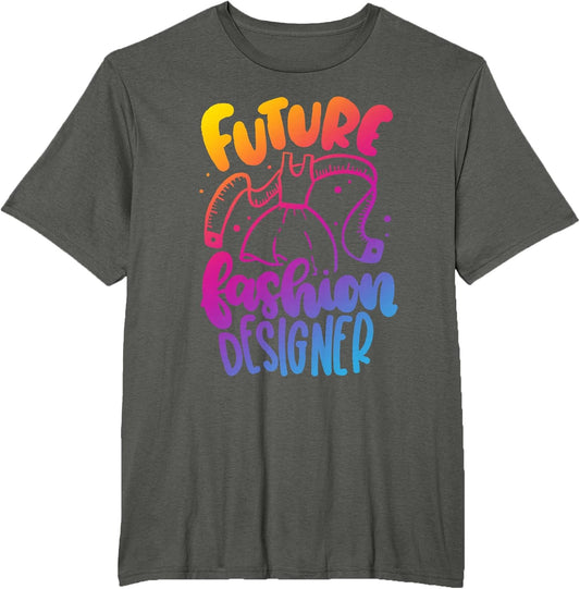 Future Fashion Designer birthday party kid for son daughter T-Shirt
