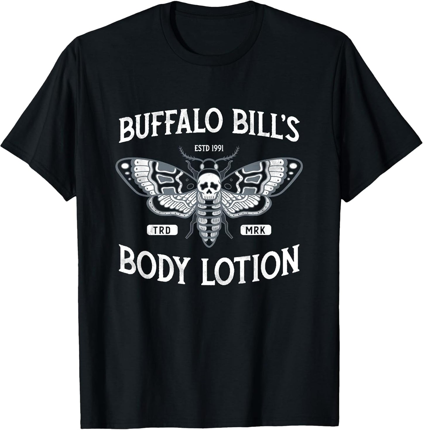 Goth Body Lotion - Deaths Head Moth - Horror T-Shirt