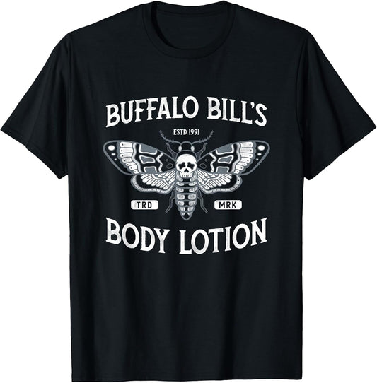 Goth Body Lotion - Deaths Head Moth - Horror T-Shirt
