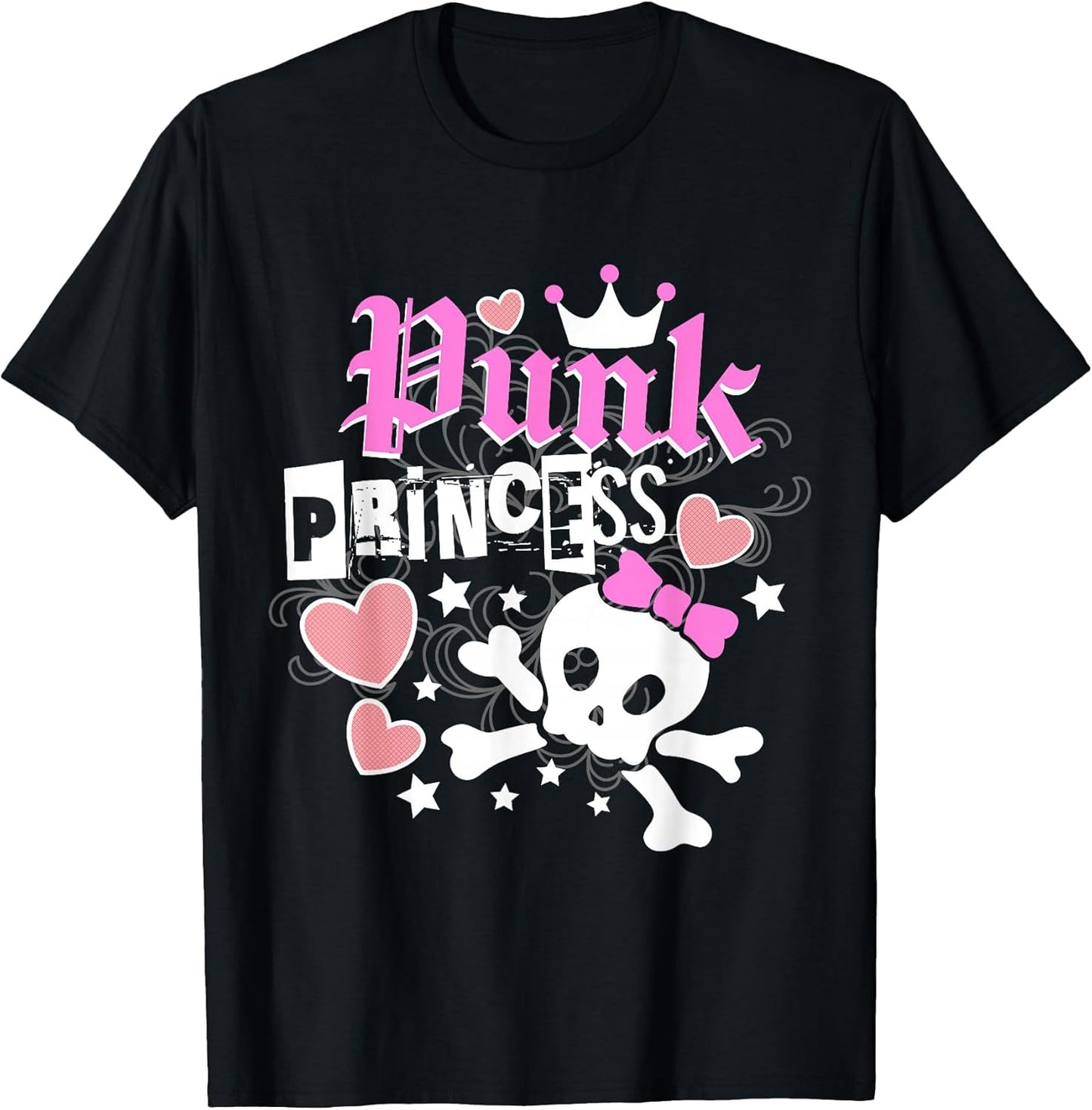 Punk Princess - Emo Skater Rocker Rebel T-Shirt