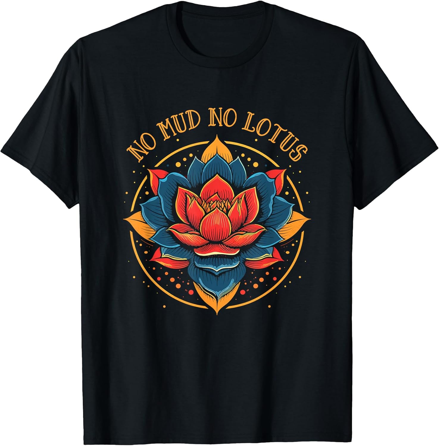 No Mud No Lotus Vintage Tattoo