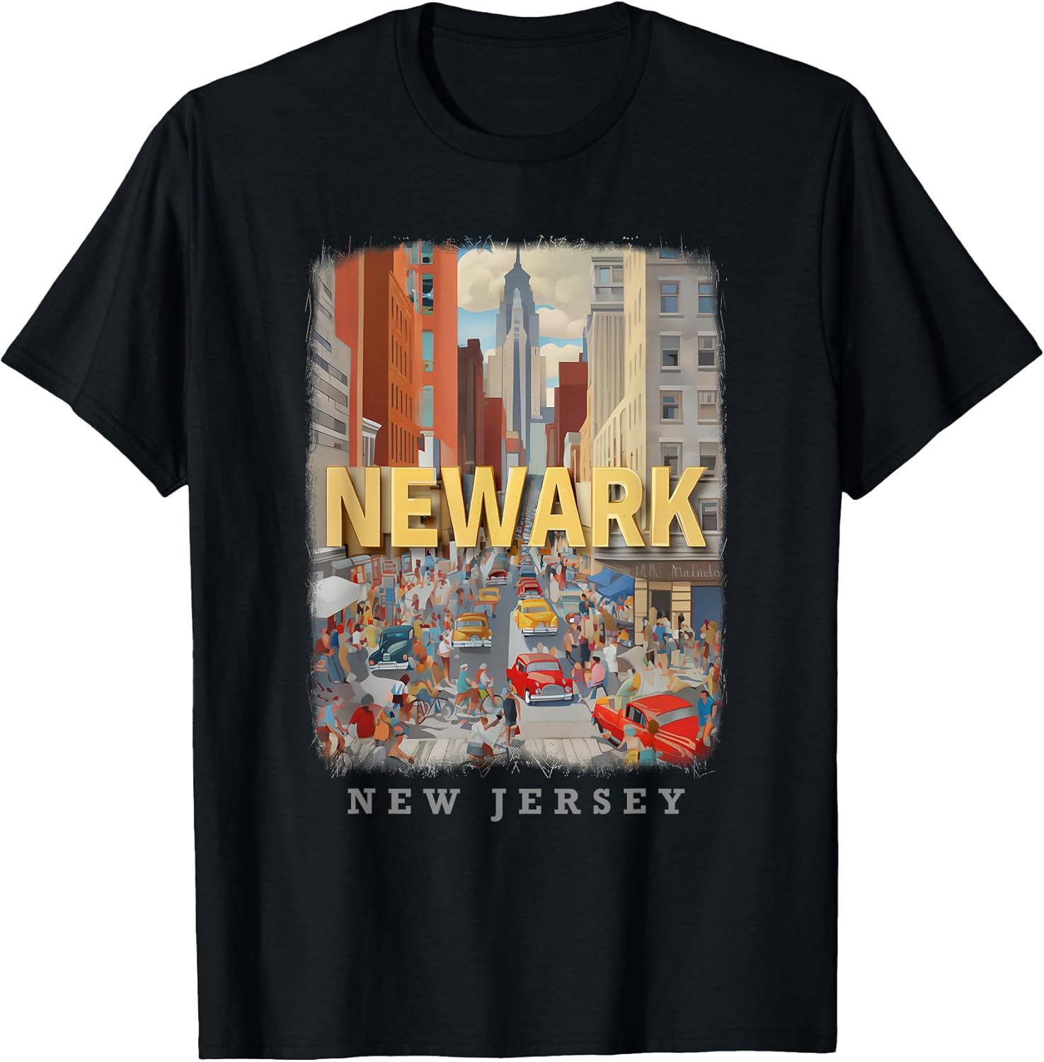 Newark New Jersey NJ Urban Energy SD649 T-Shirt