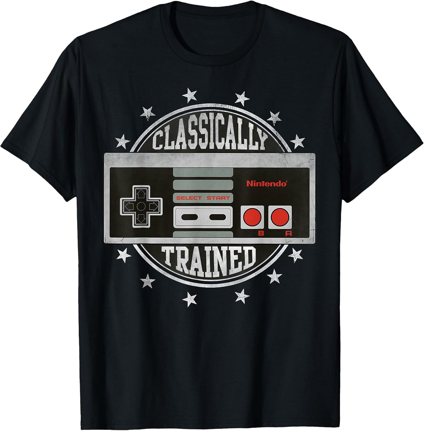 NES Controller Classically Trained Graphic T-Shirt T-Shirt Small