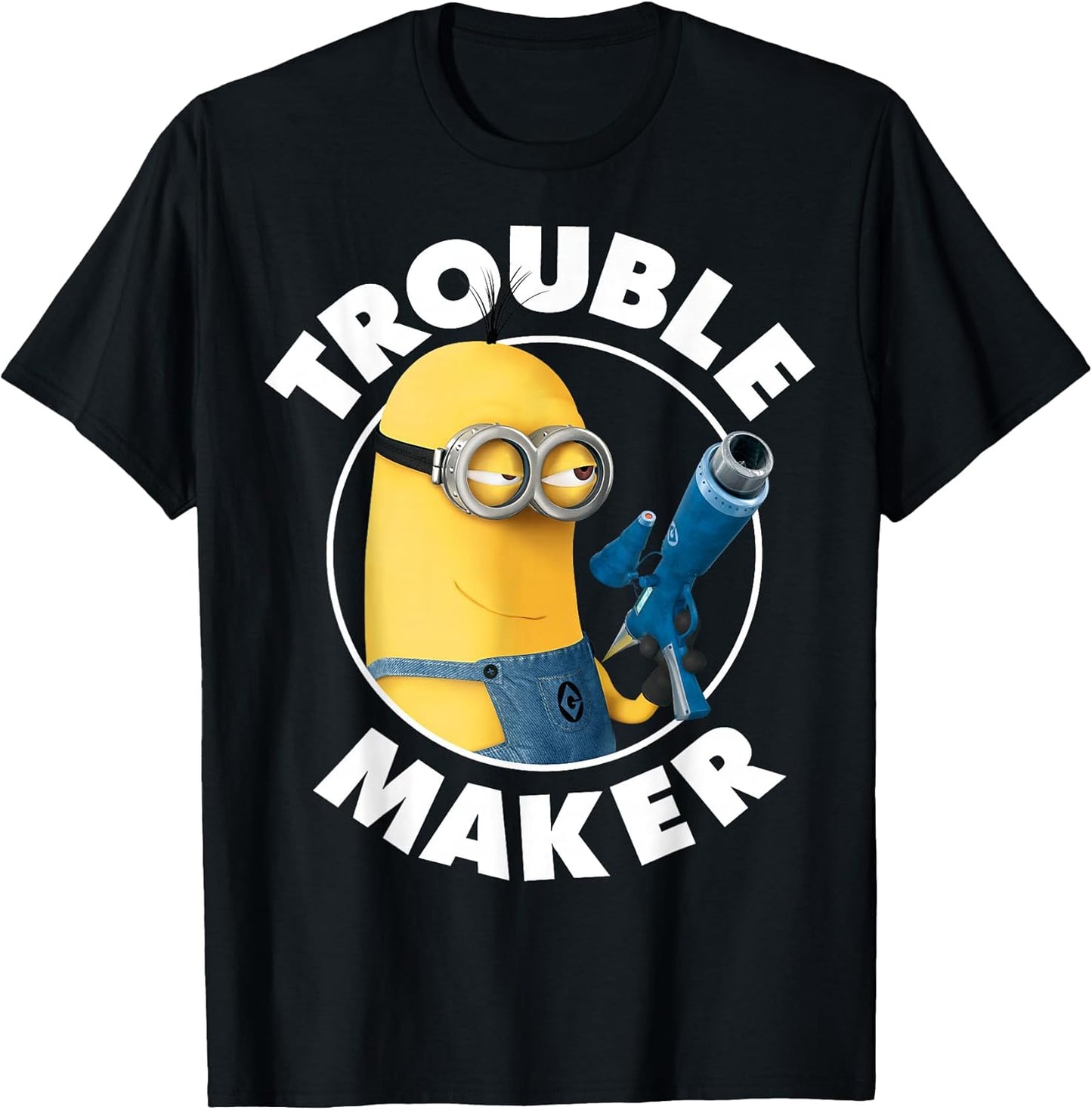 Minions Kevin Trouble Maker Graphic T-Shirt T-Shirt