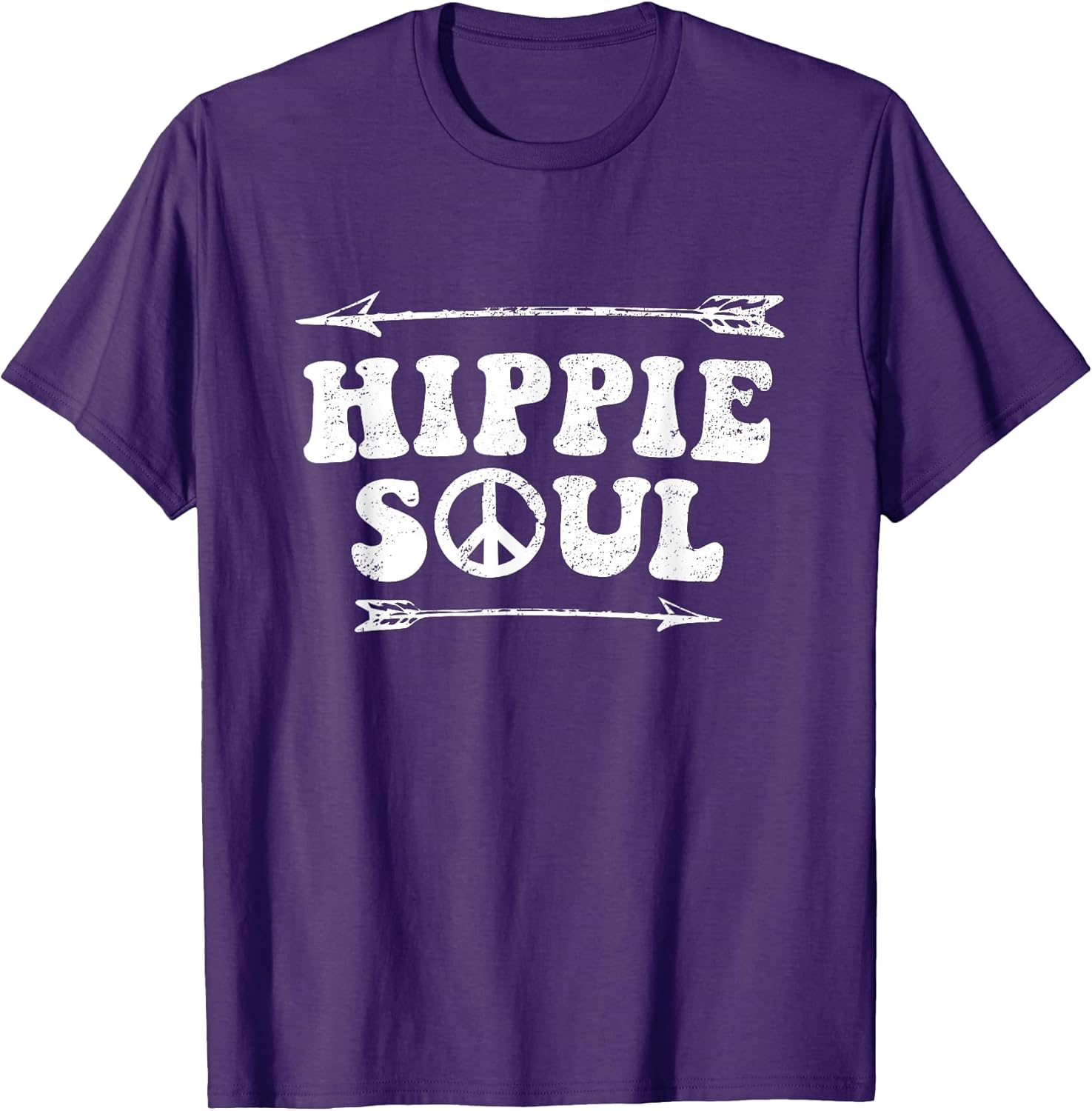 Hippie Soul, Womens Hippie Soul Graphic, Boho, Beach, Summer T-Shirt
