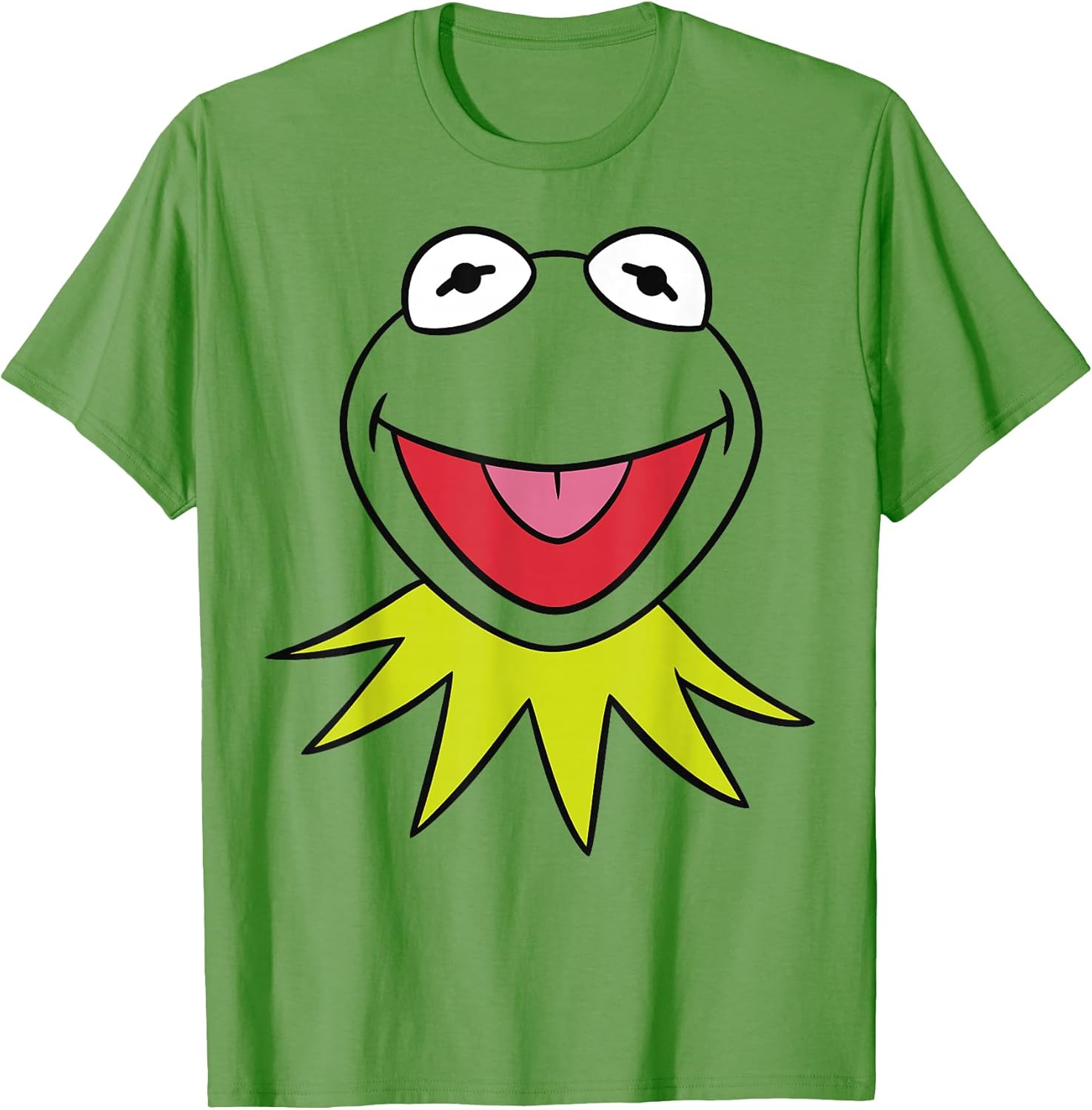 The Muppets Kermit Big Face Vintage Portrait T-Shirt