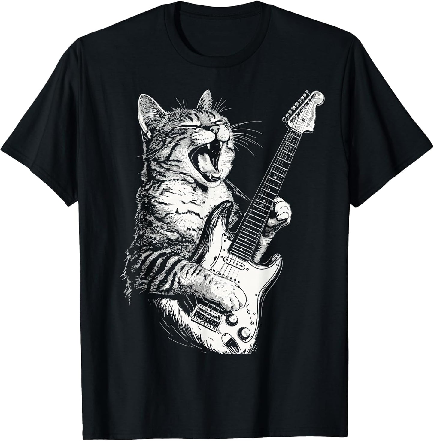 Cat Guitarist Musician Rock Instrument Music