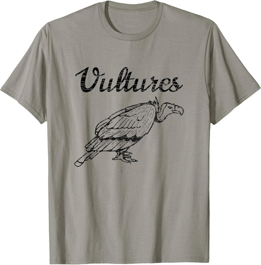 Vultures Classic New Wave Punk Rock Concert T-Shirt
