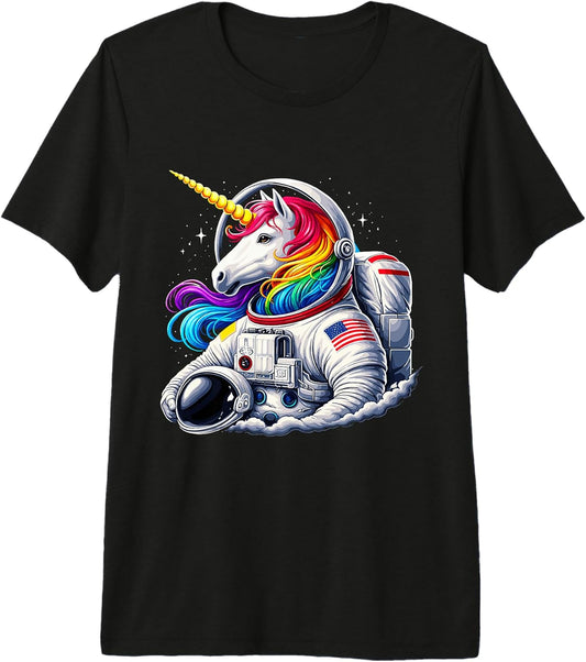 Astronaut Unicorn Space