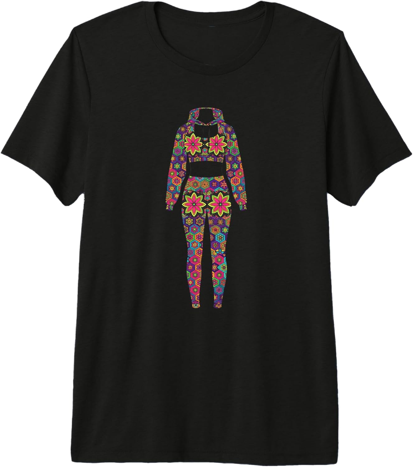 Lotus Cow Yoga Buddhist Floral Boho