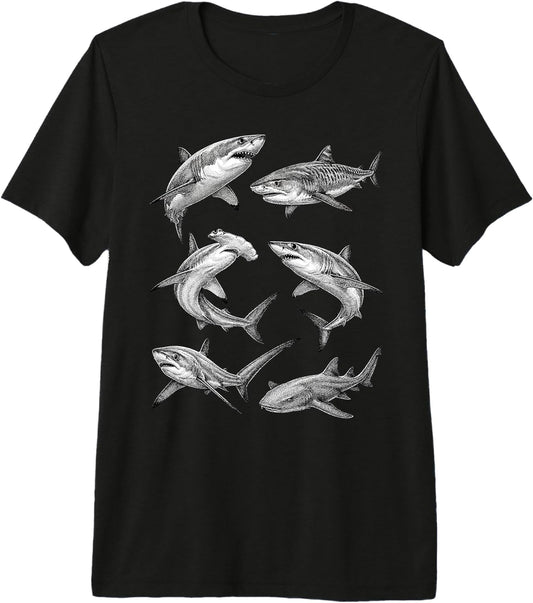 Vintage Shark Wildlife Design