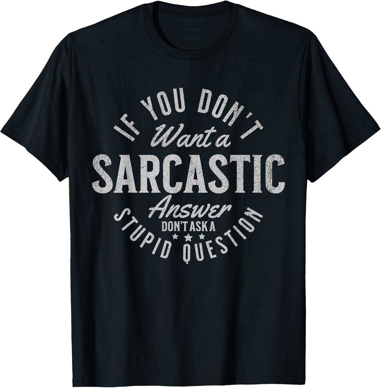 Funny Humor Quote - Retro Vintage Graphic Tee