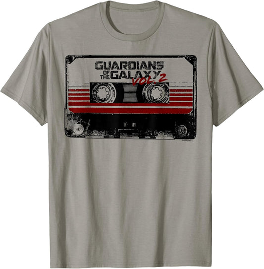 Guardians of The Galaxy Vol 2 Awesome Mix Tape Logo T-Shirt