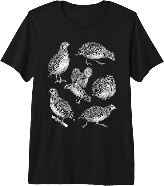 Vintage Quail Wildlife Design