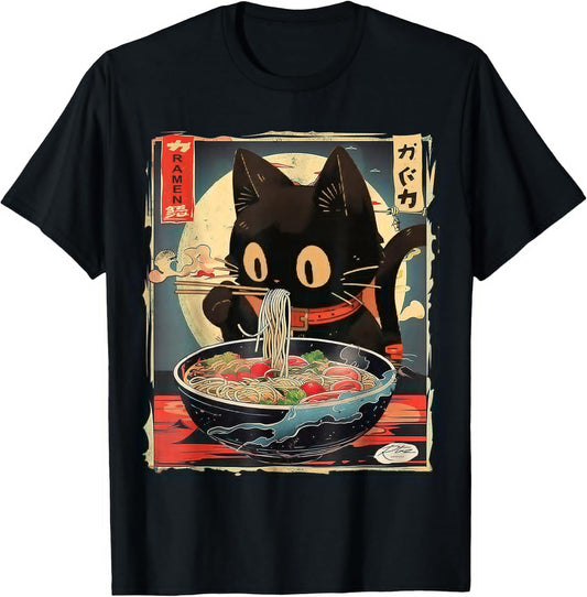 Cat Ramen Manga Anime for Kids Boys Girls Teens