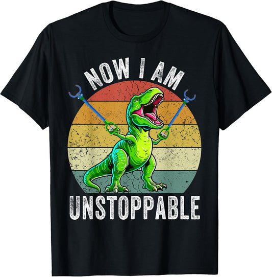Retro Vintage Now I Am Unstoppable Trex