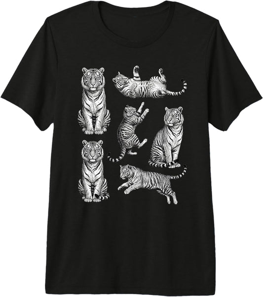 Vintage Tiger Wildlife Design