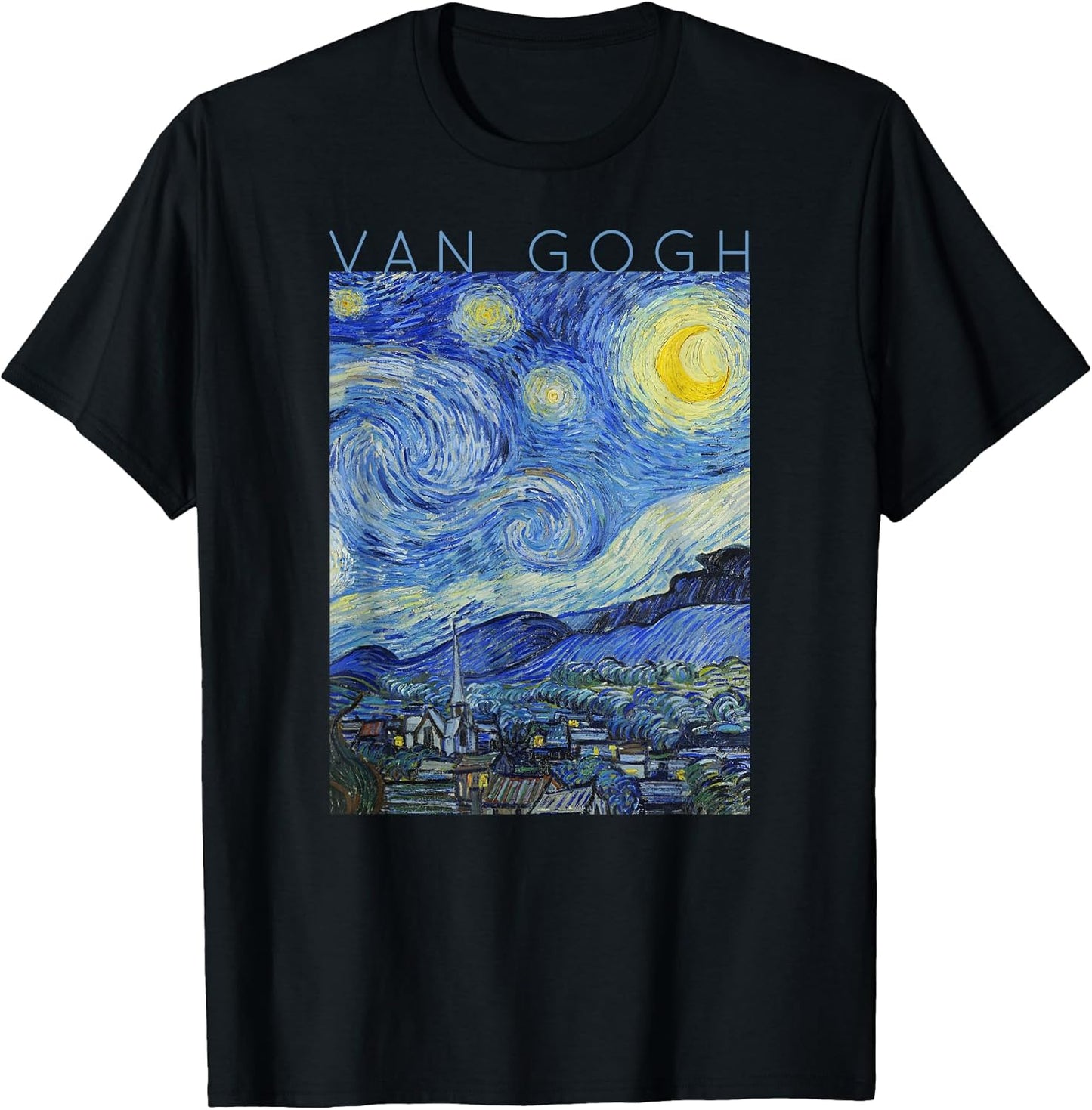 Van Gogh Starry Night - Art for Artists T-Shirt