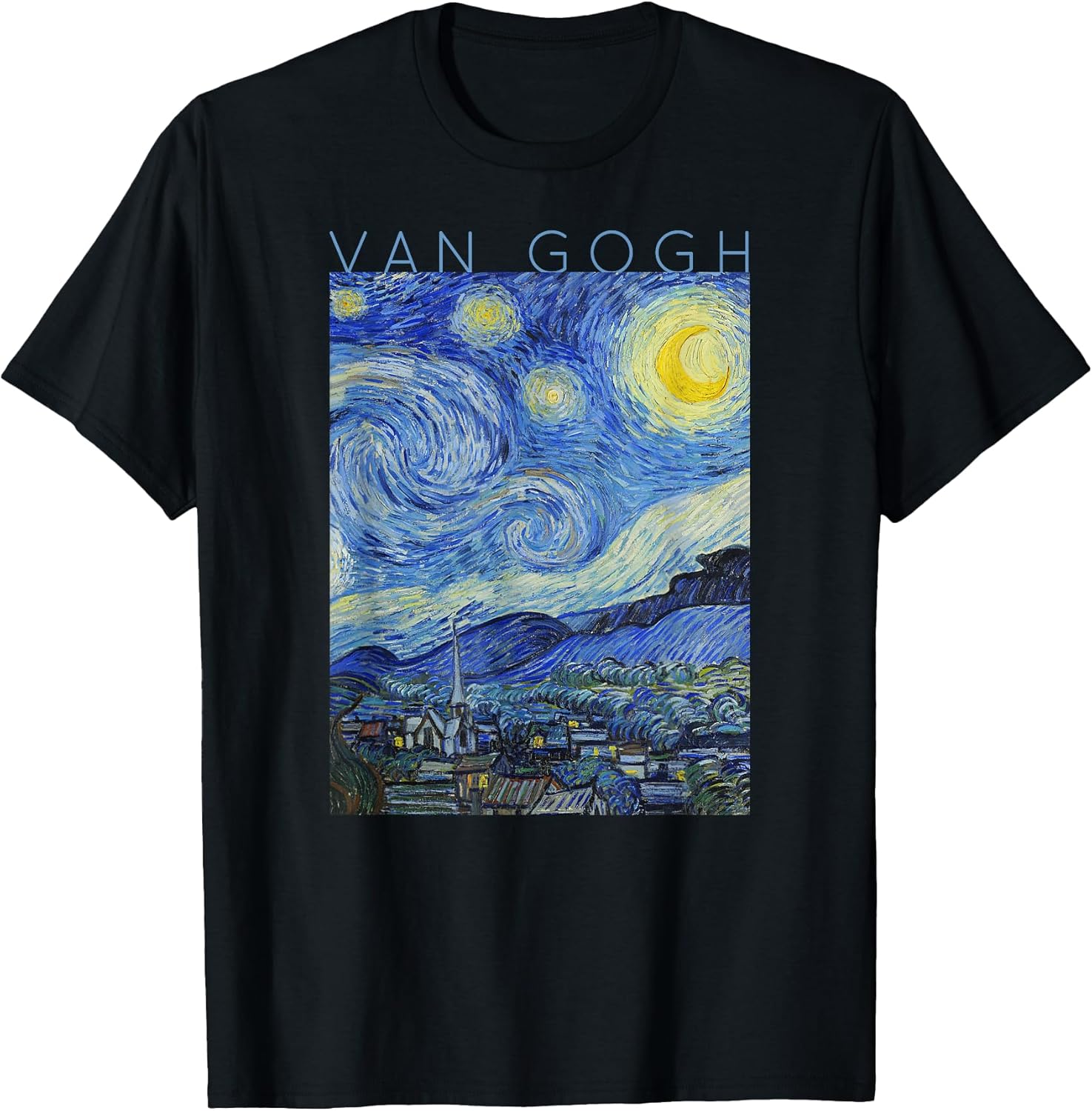 Van Gogh Starry Night - Art for Artists T-Shirt