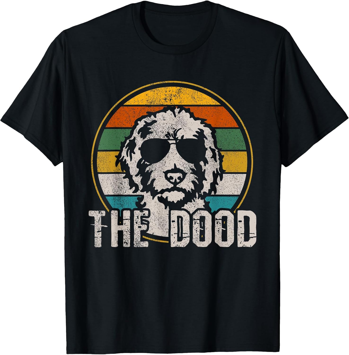 Goldendoodle - The Dood Vintage Retro Dog T-Shirt for Men Women Girls Kids