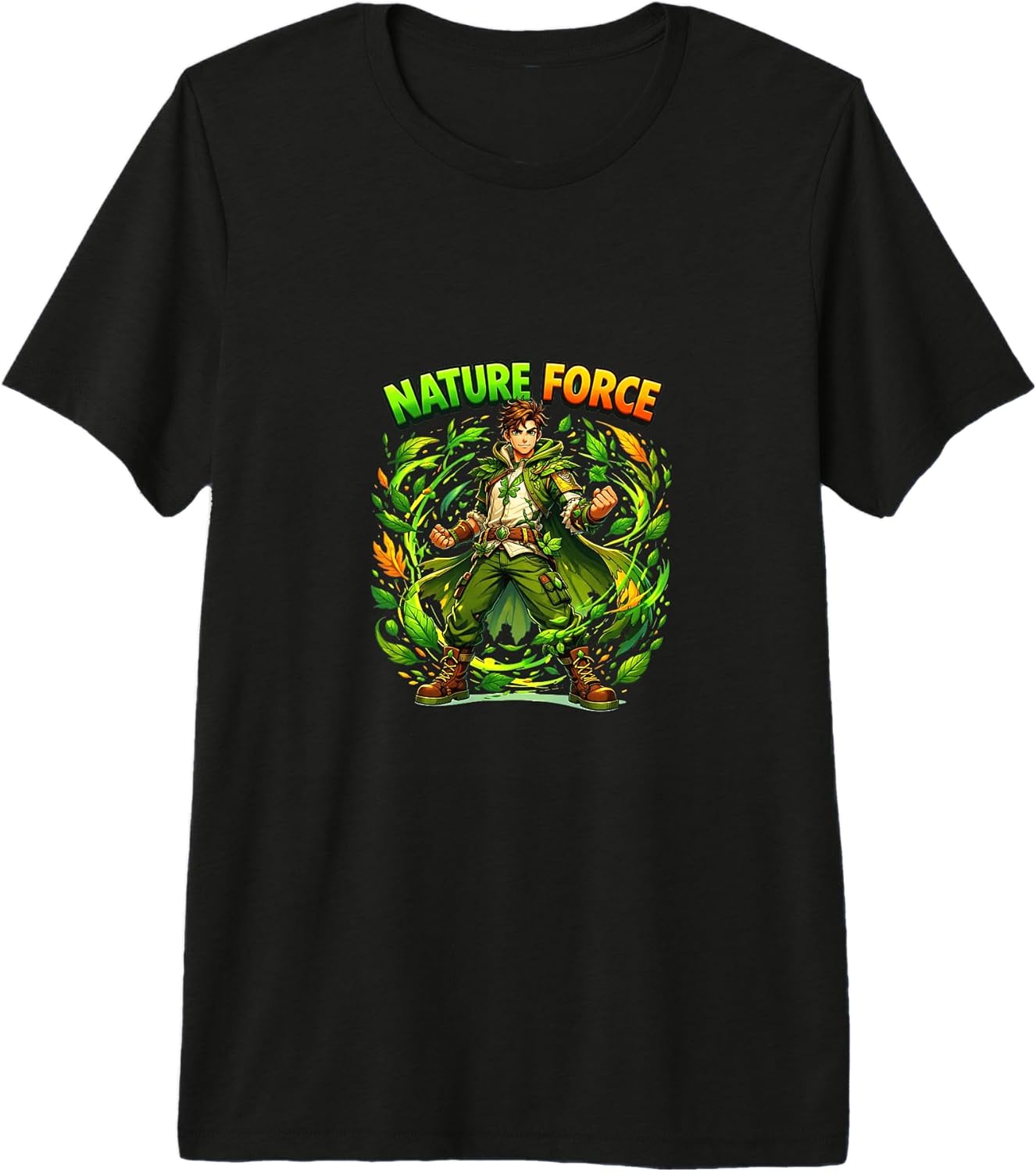 Nature Power Hero Organic Energy Art