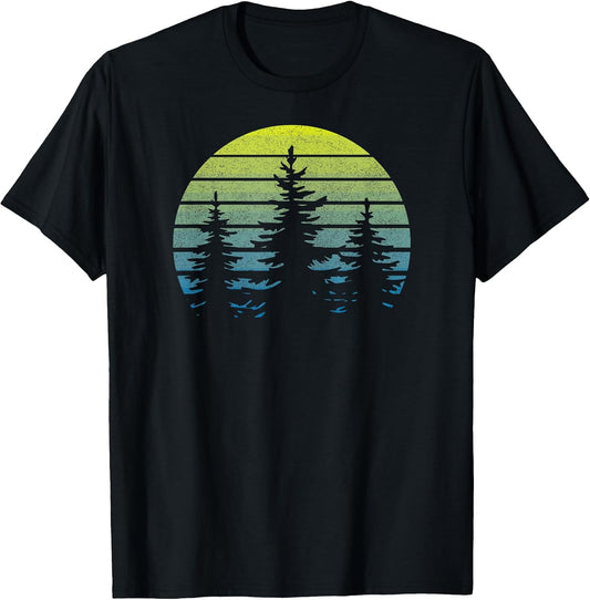 Vintage Hiking & Retro Camping T-Shirts & Apparel