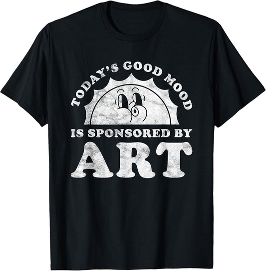 Funny Cute Retro Vintage Art or Art Teacher T-Shirt